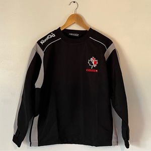 Kooga Made for Rugby Canada Windbreaker Pullover Jacket